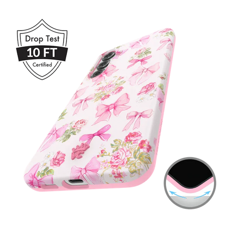 Posie Pink Bow Samsung Case