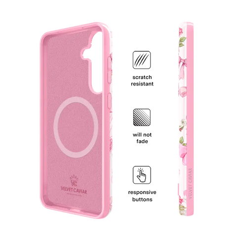 Posie Pink Bow Samsung Case