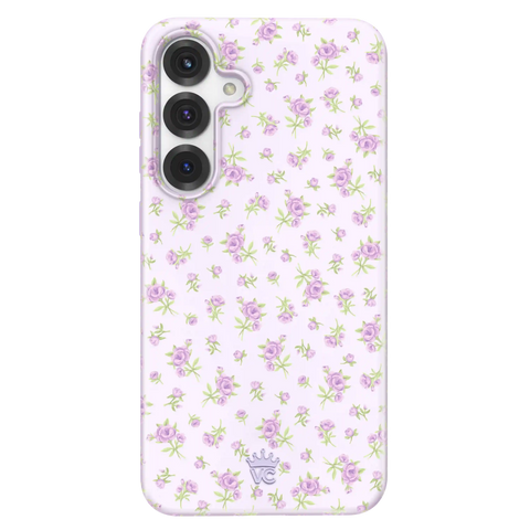 Dainty Lilac Floral Samsung Case
