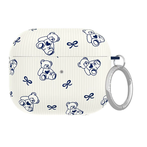 Preppy Teddy AirPod Case