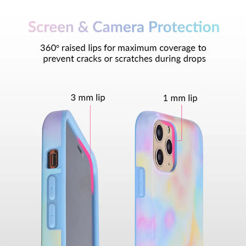 Pastel Tie Dye iPhone Case