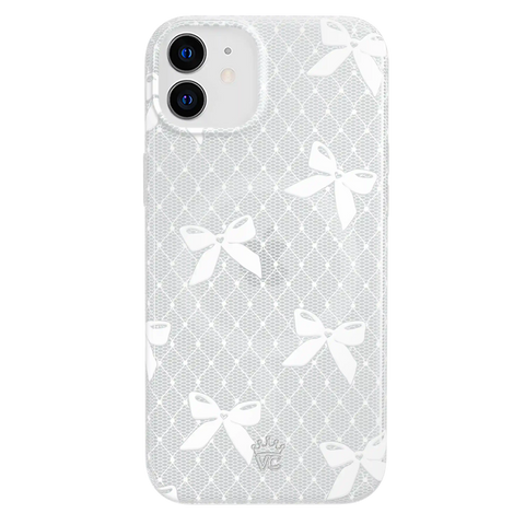 Vintage Lace Bows iPhone Case